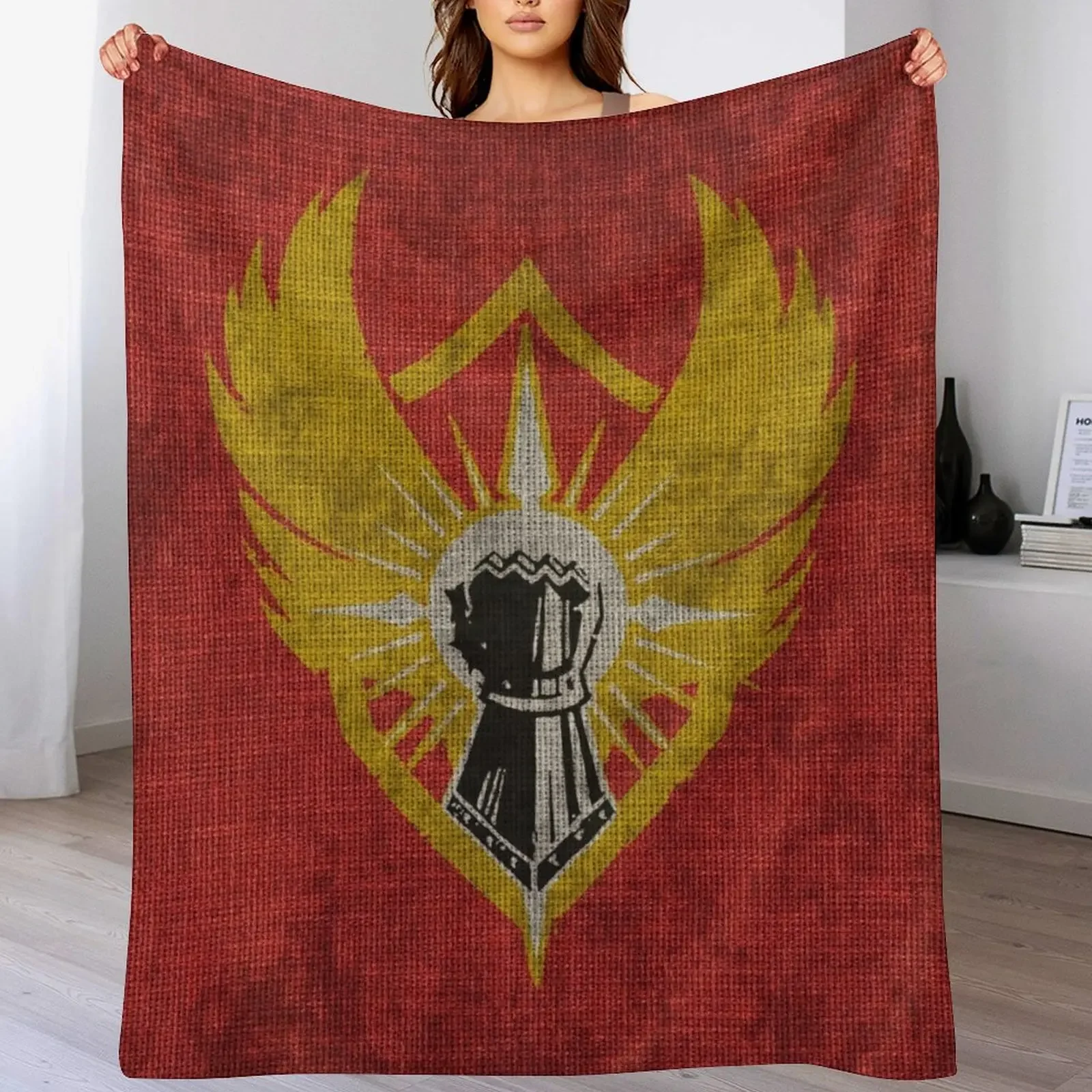 

New World Tapestry 1 - The Covenant Flag Throw Blanket cosplay anime Sofas Flannels Blankets