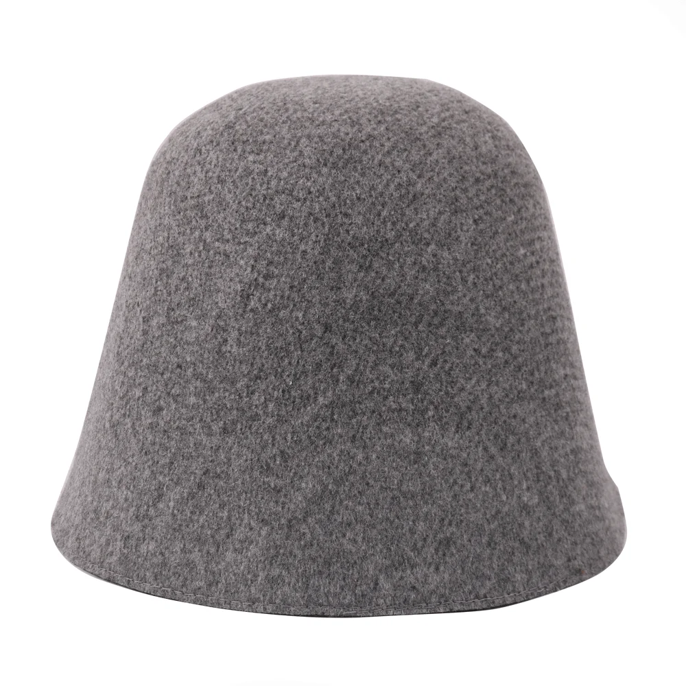 Autumn Winter Japanese Wool Felt Fisherman Hat Female Simple Retro Dome Hat To Keep Warm British Fisherman Hat Basin Hat Gorras