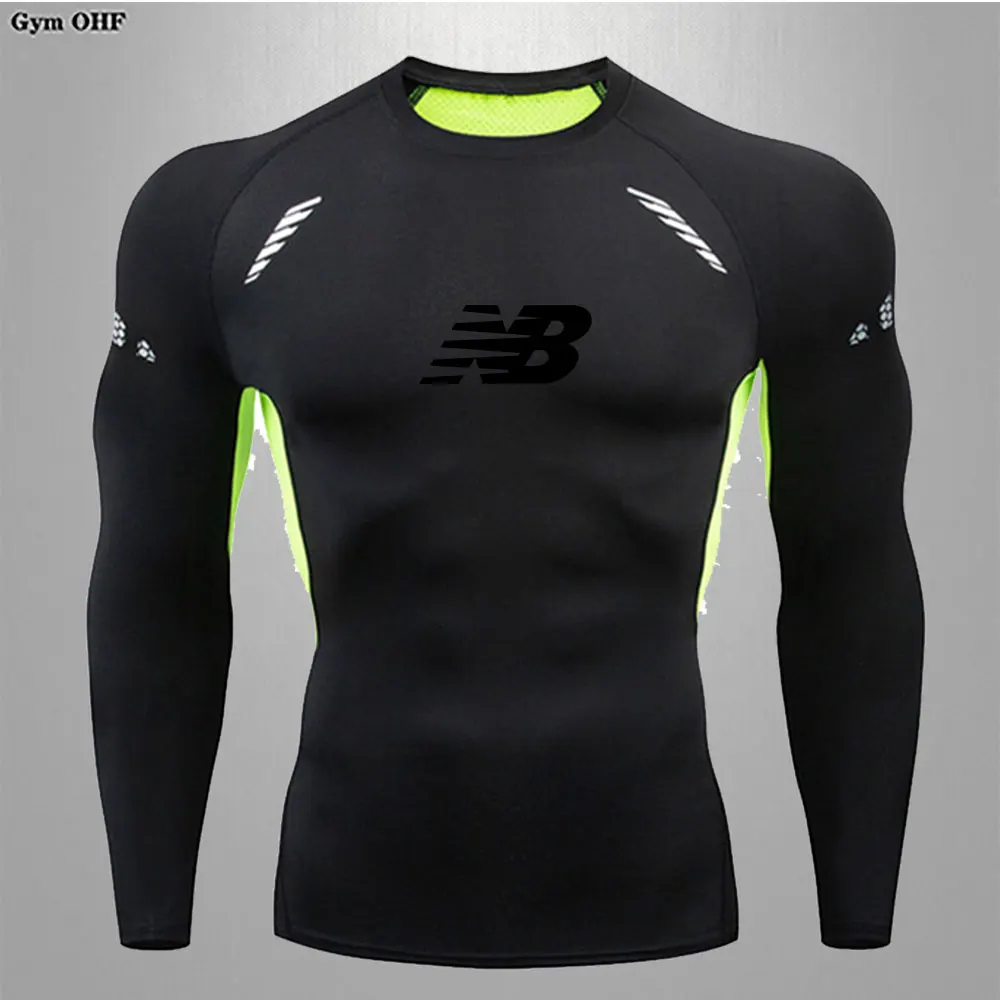 T-Shirt For Men Fitness Gym Sport Running T-Shirt Rashgard Jiu Jitsu Tops Tee Quick Dry Short Sleeve Compression Shirt Men