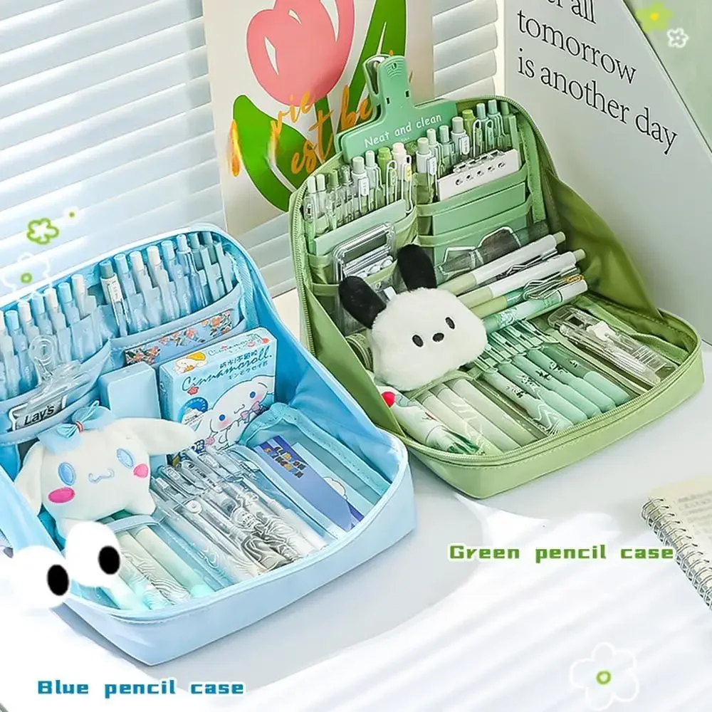 12 Layers Large Capacity Pencil Case MultiFunction Portable Stationery Storage Student School Supplies