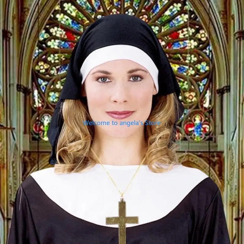 X4yc nun costume casque