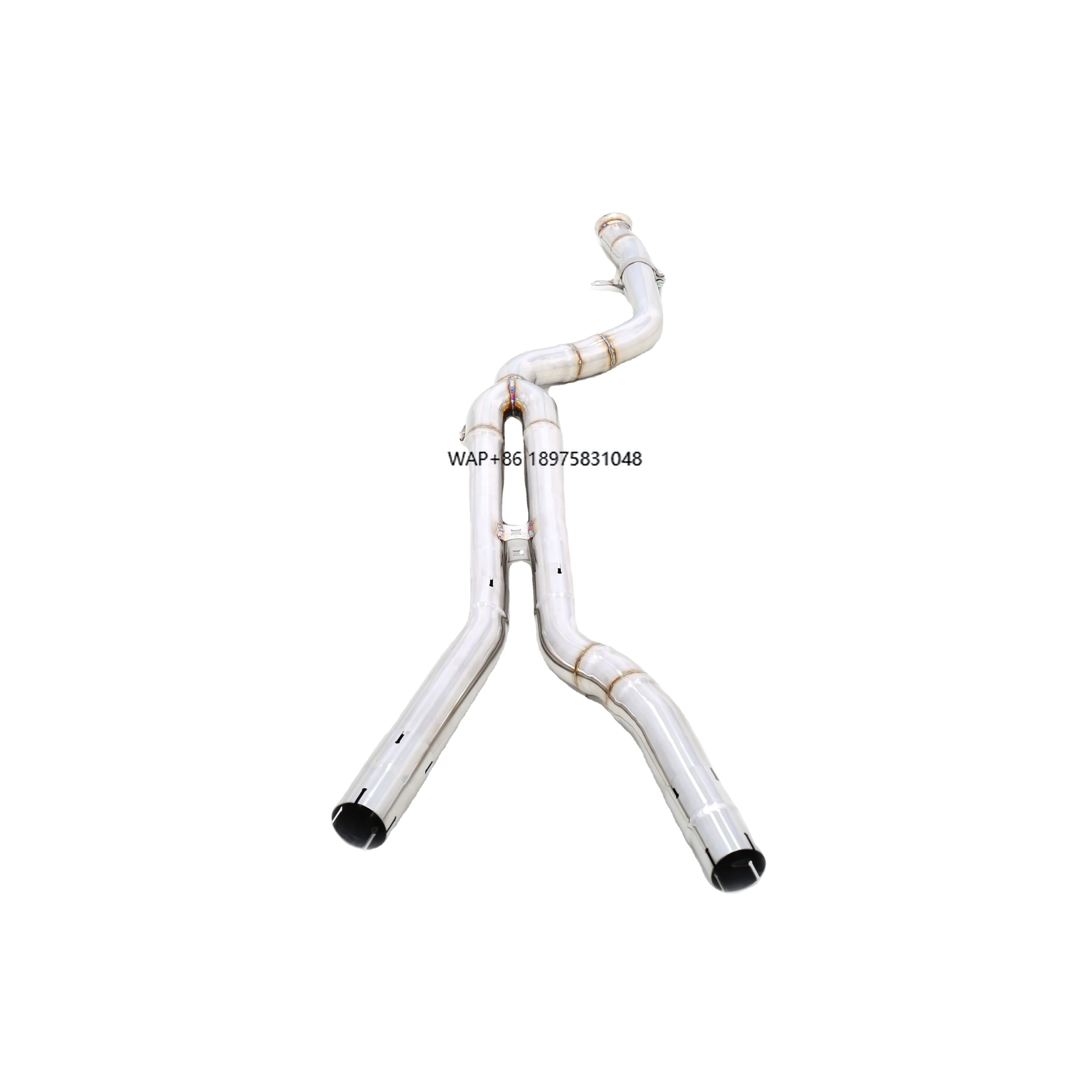 

High Performance Stainless Steel 304 Mid Pipe Exhaust System for X3 M40i / X4 M40i B58 OPF