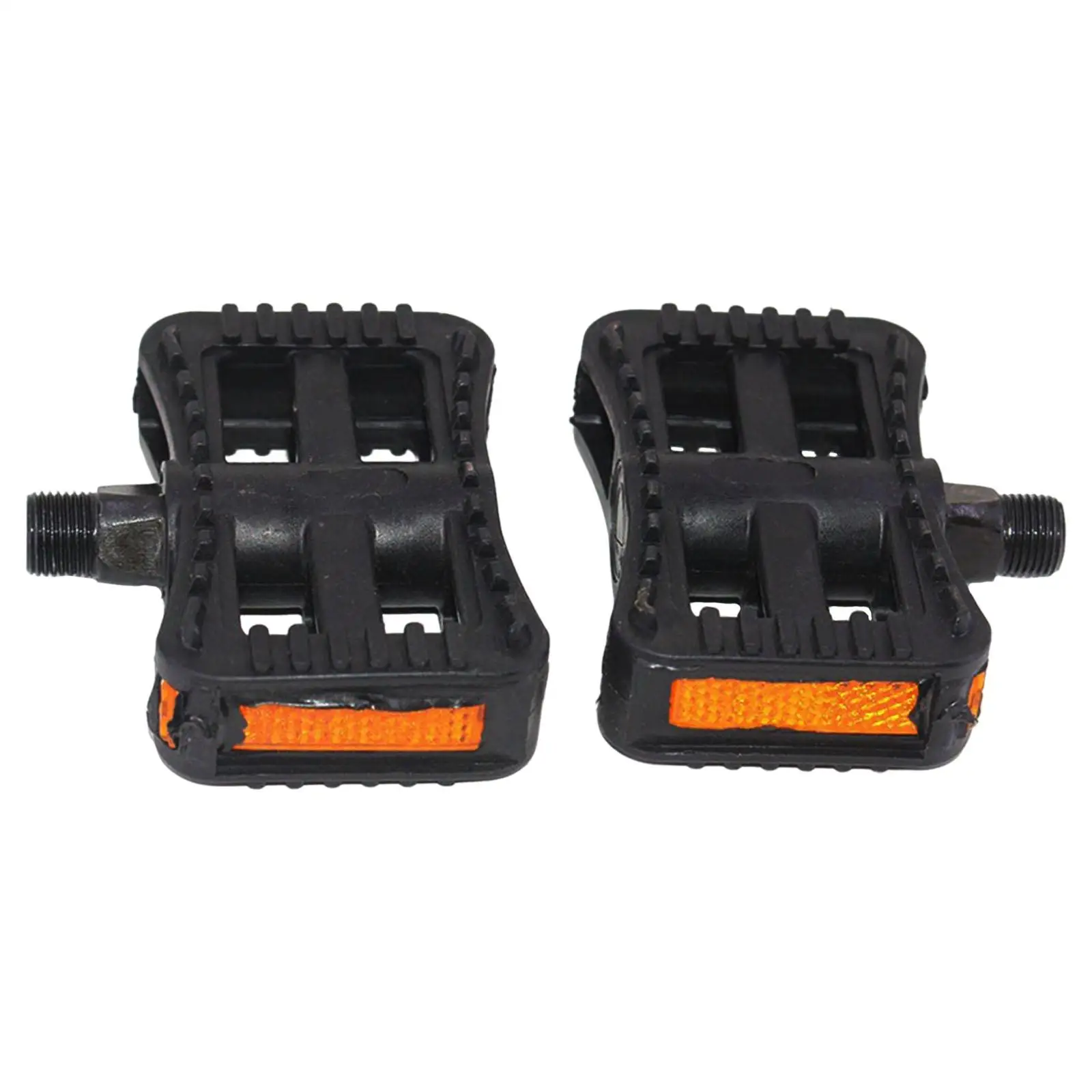 Electric Pedals Set, Non Slip, Wide, Flat, Lightweight, with Reflectors, Electric Bike Pedals, Cycling Accessories, Universal