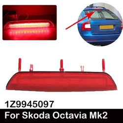 For Skoda Octavia Mk2 for estate 2004-2013 Red LED Third Rear High Level Brake Stop Light  1Z9945097, 1Z9945097B, 1Z9945097C