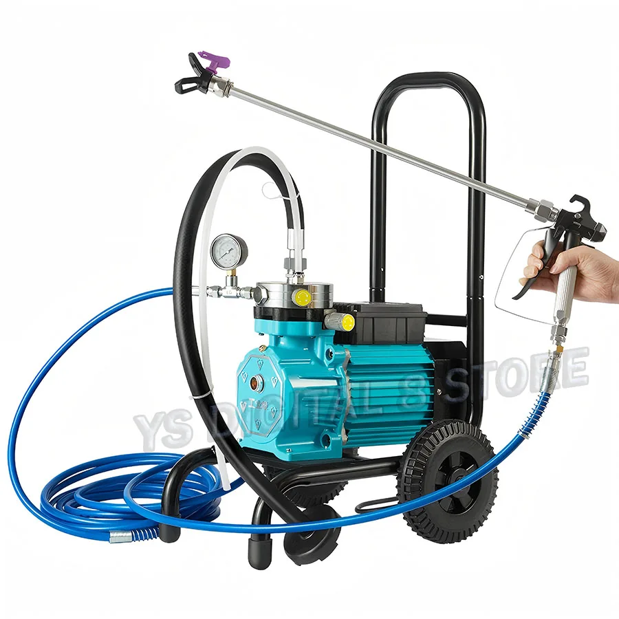 220V High pressure Airless Paint Sprayer Small Multifunctional Spray Paint Machine for Paint Latex Paint Putty Spraying Tools
