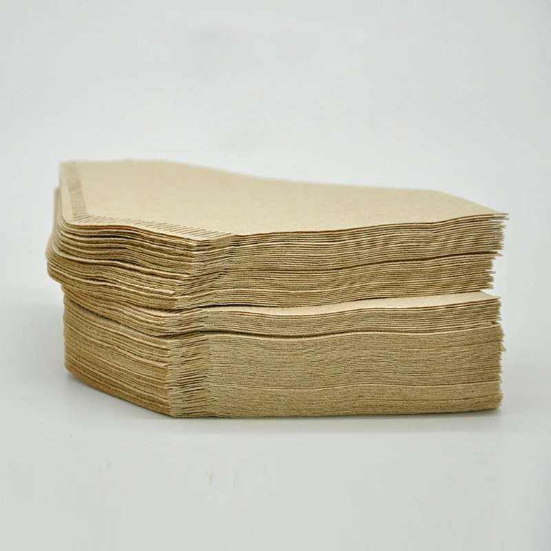 Coffee Filter Paper Set Disposable Unbleached Environmently Friendly Filter
