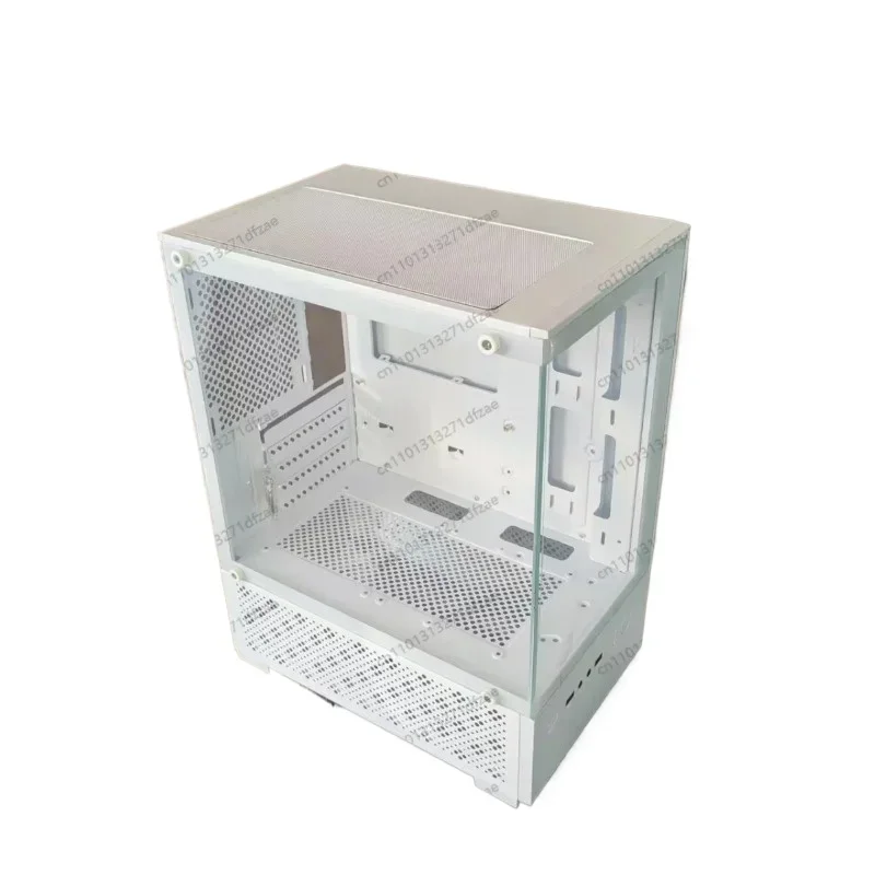 حافظة كمبيوتر عمودية من الألومنيوم Xiaobao E90PRO صغيرة محمولة باليد S9 ومبردة بالماء MATX ITX