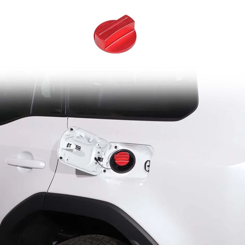 

For 2024-2025 Toyota Prado/12+models Toyota 86/Subaru BRZ fuel filler cap aluminum alloy red/silver