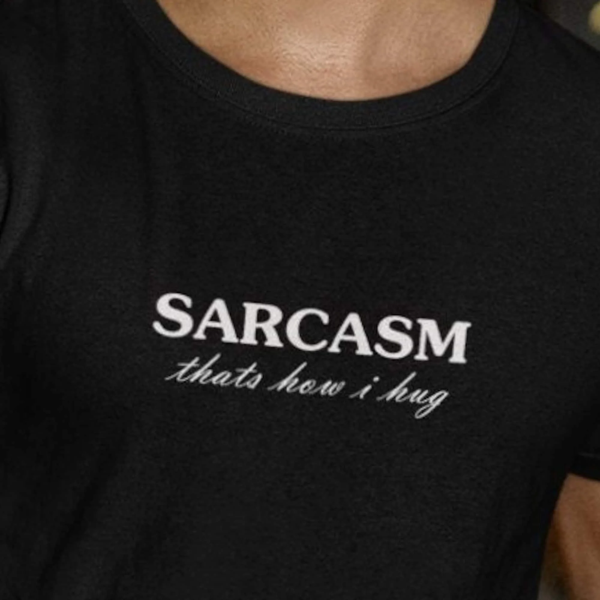 Sarcasm Thats How I Hug T Shirt Funny Gift For Her Sassy Shirts Introvert