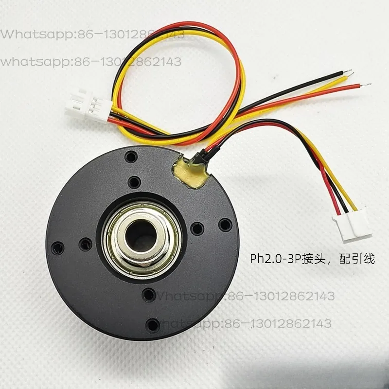 4015 brushless DC motor 24V hollow shaft BLDC outer rotor high twist magnetic ring head 12V-36V permanent magnet