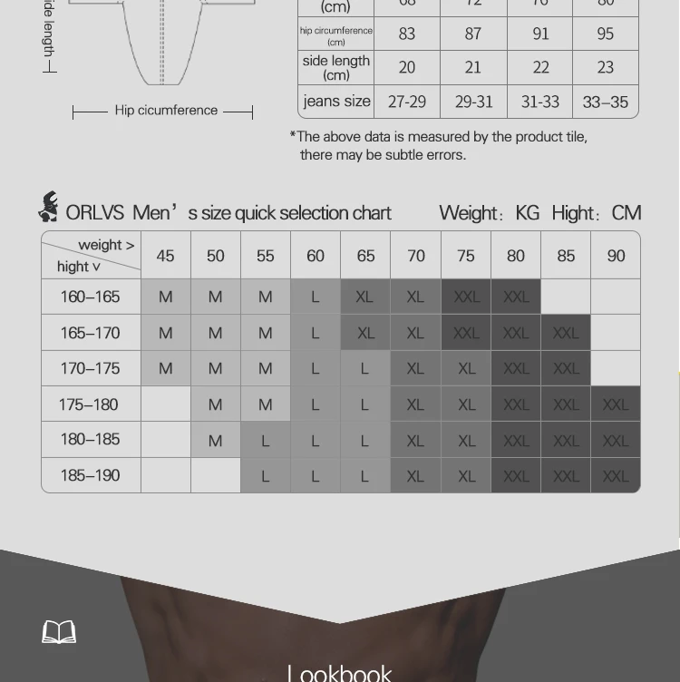 Tanga para hombre de elastano