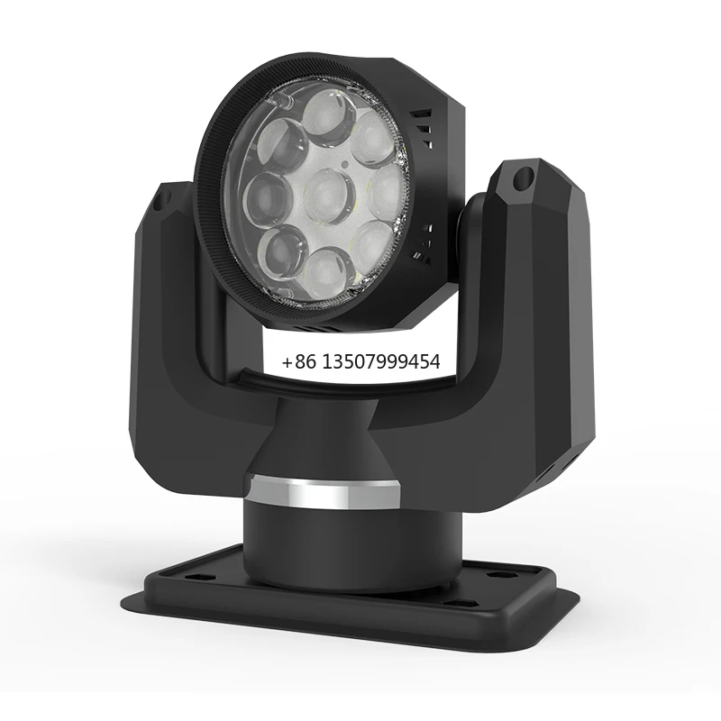 

Follow Your Head 90W LED High Power Marine Searchlight with Smart Tech. Remote Control Marine Boat LED Moving Head Spotlight