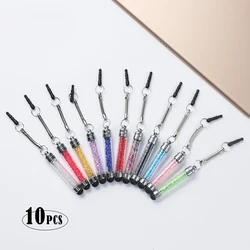 Crystal Pendant Capacitive Stylus Universal Stylus For Touch Screen touch pencil for cell phone Capacitive Stylus Pen For phone