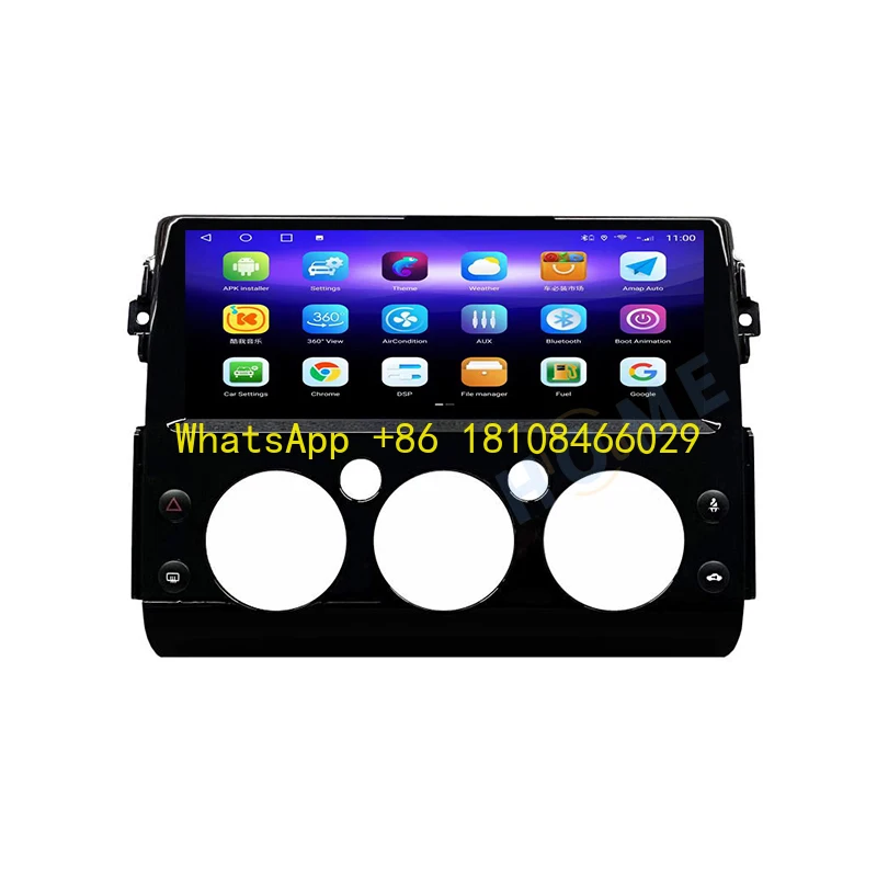 

12.5" Car Radio for FJ Land Cruiser 2007-2017 Android 10 GPS Navigation Carplay Auto Multimedia Stereo Video Player 4G BT
