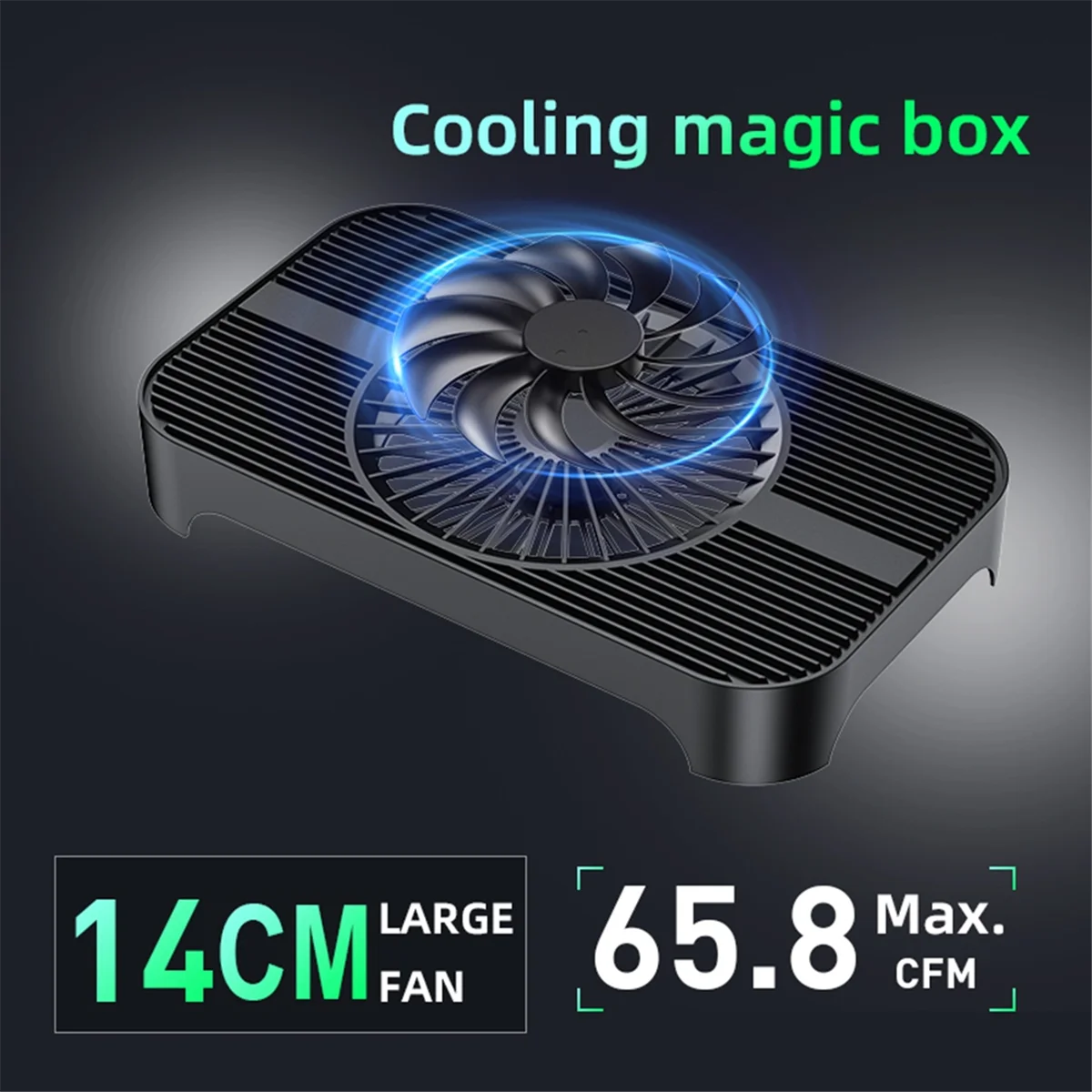 El ventilador de refrigeración del disipadores de calor del almohadilla de enfriamiento del enrutador se utiliza en cajas/rotores de TV, refrigeradores portátiles de escritorio