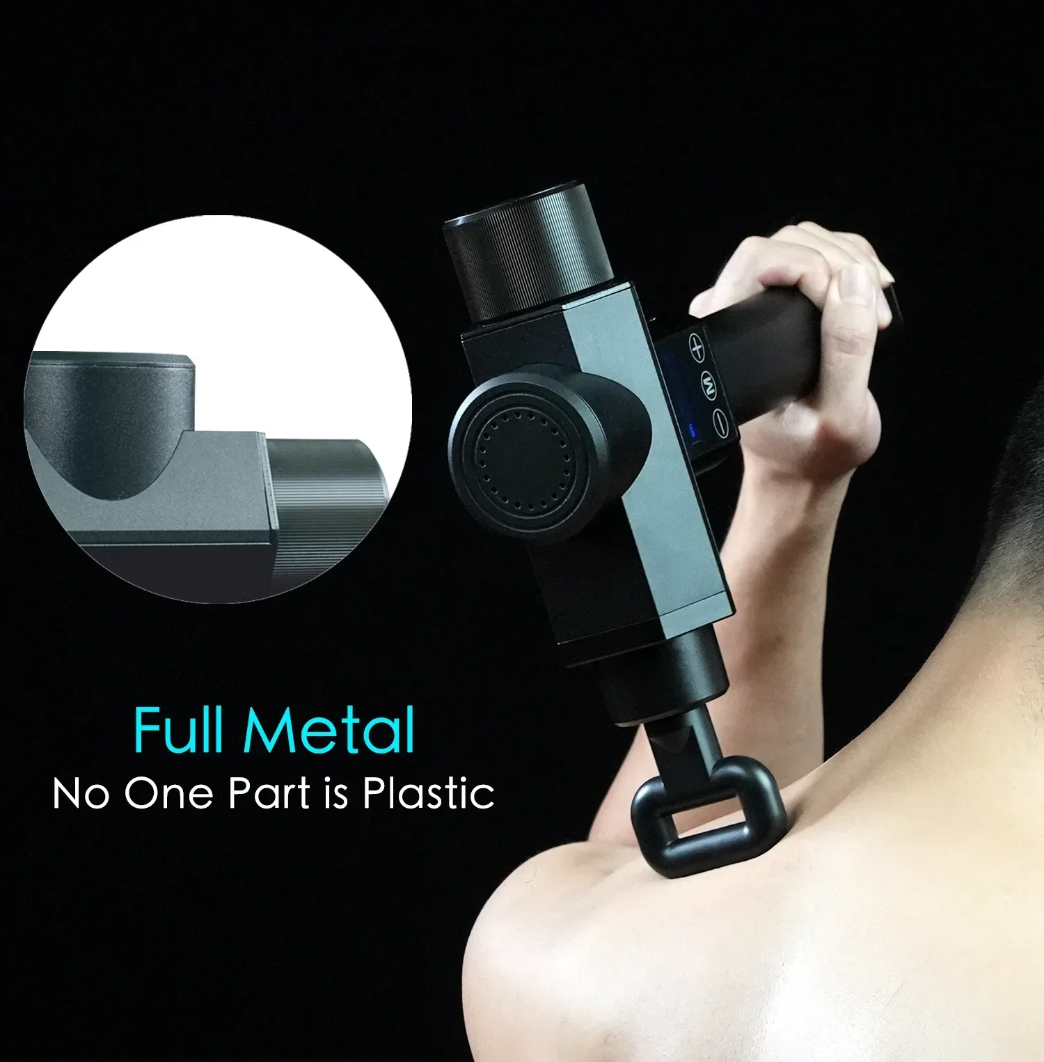 2026 More Powerful Professional 16mm Muscle Massage Gun Deep Tissue Percussion Massage Gun Fitness Fascia Gun