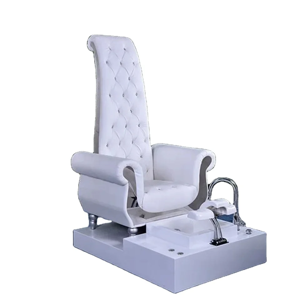 

Nail Foot Luxury Kids Pipeless Furniture Modern No Plumbing pink Manicure Massage Spa Pedicure Chairs