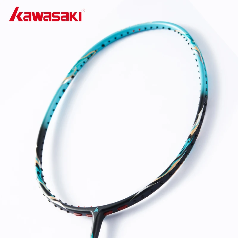 Kawasaki Original 2023 nueva raqueta de bádminton de fibra de cartón de grafito de alto módulo PASSION P25 4U 24T