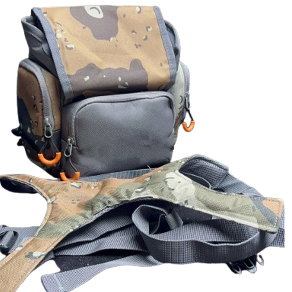 Tactical Binocular Night Vision Chest Bag Binocular Harness Chest Pack with Rangefinder Waterproof Pouch for CS Hunting Shooting image 2