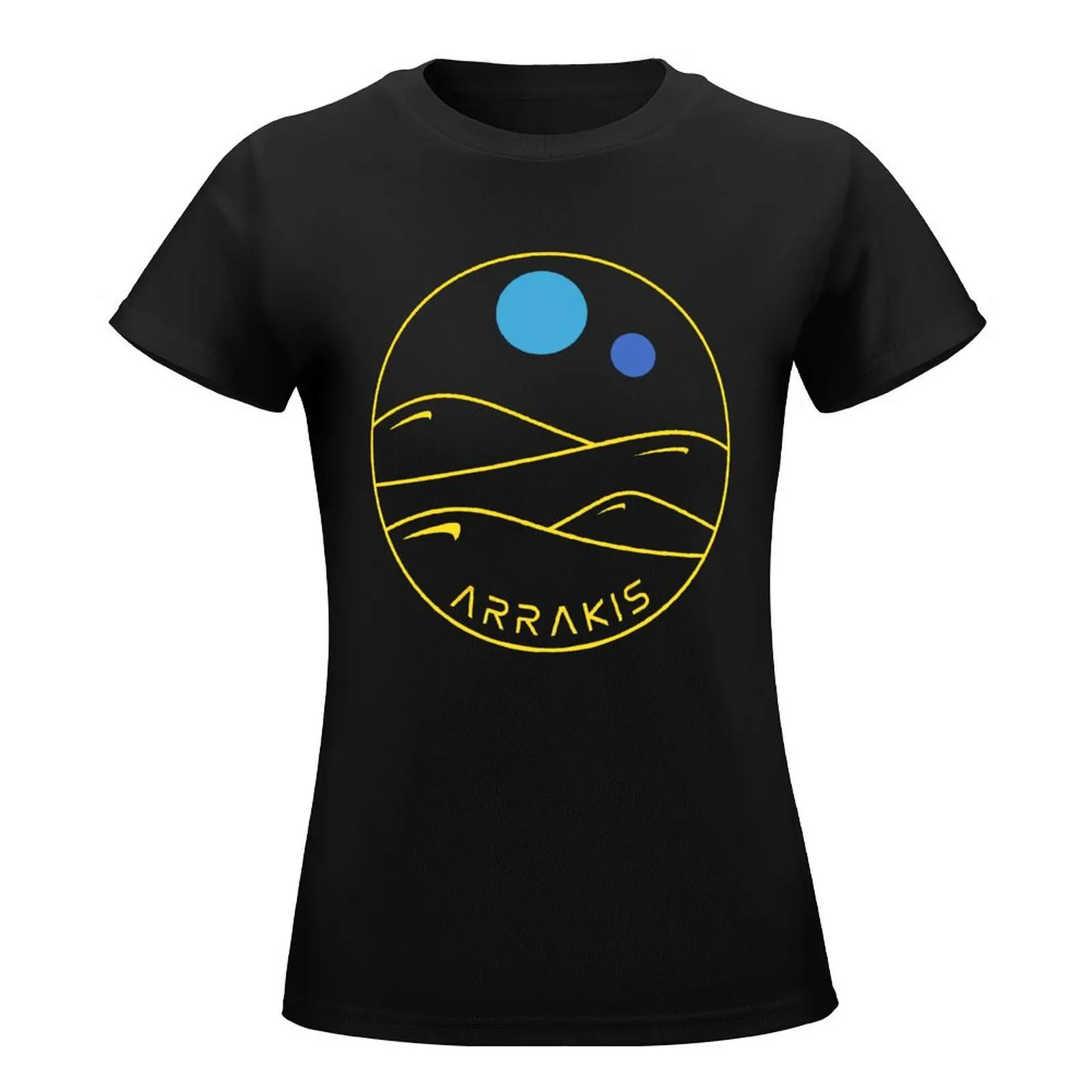 Arrakis Essential For Sale Round Neck T-shirt Motion T-shirts Cute Funny Aactivity Competition