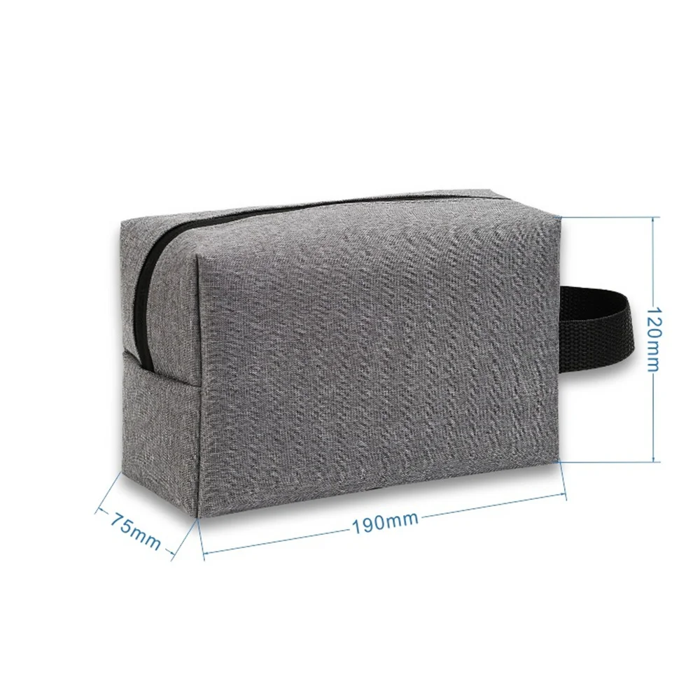 Waterproof Oxford Cloth Makeup Bag Men Travel Cosmetic Organizer Toiletries Bag Korean Cosmetics Bag Ladies Makeup Pouch