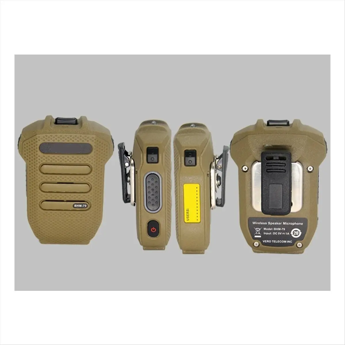 microfono-walkie-talkie-bluetooth-wireless-a26z-vr-n7500-79-per-radio-auto-n7600-d9000app-n75-n7600-marrone