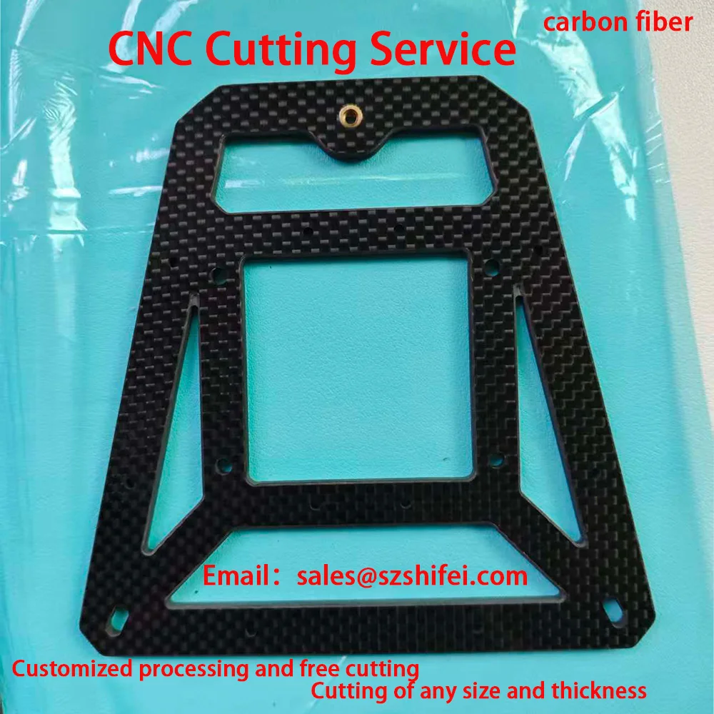 

Customized Carbon Fiber CNC Cutting Plate Service DIY Carbon Fiber Sheet Plate CNC Machining