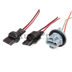 1 Set 2 Loch Auto Kabel Buchse T20 W21W 7440 Auto Verdrahtung Terminal Stecker Automobil Draht Stecker