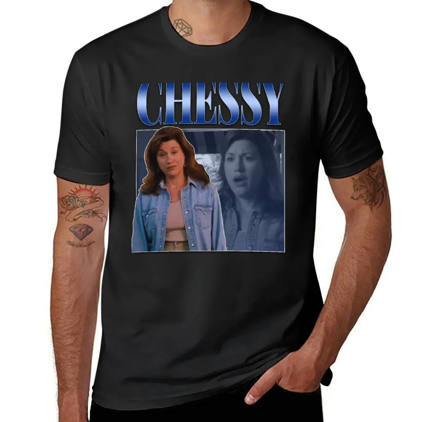 Chessy Parent Trap 90s Inspired Vintage Homage T-Shirt summer tops aesthetic clothes men tshirt