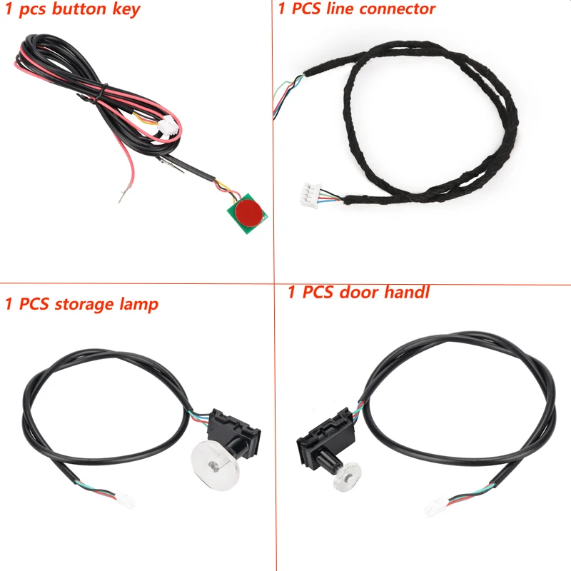 Tira de luces LED para Interior de coche, tira de acrílico, luz Interior de fibra óptica, RBG, 64 colores, For18 en 1