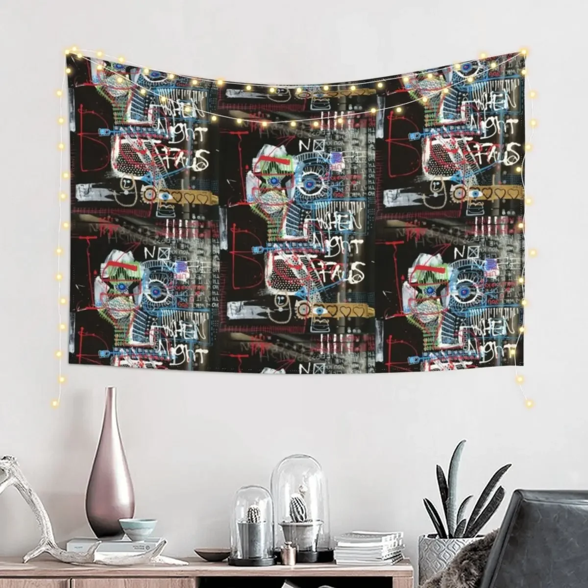 Contemplating Tapestry Kawaii Room Decor House Decor Nordic Home Decor Decoration Room Tapestry