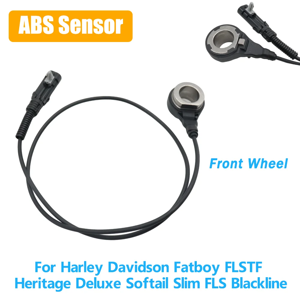 

Датчик скорости колеса ABS для мотоциклов Harley Davidson Fatboy FLSTF, Heritage Deluxe, Softail Slim FLS, Blackline