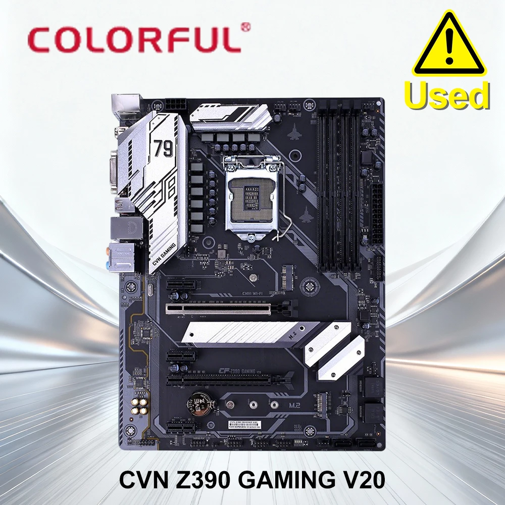 COLORFUL Motherboard Anuncia CVN-Z390 GAMING LGA1151 Micro-ATX