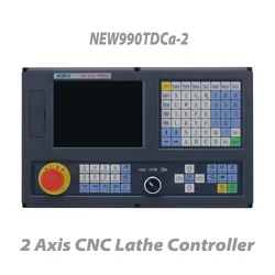 NEWKER NEW990TDCa-2 2 eksen CNC kontrolör İngilizce sürümü için CNC torna değirmeni