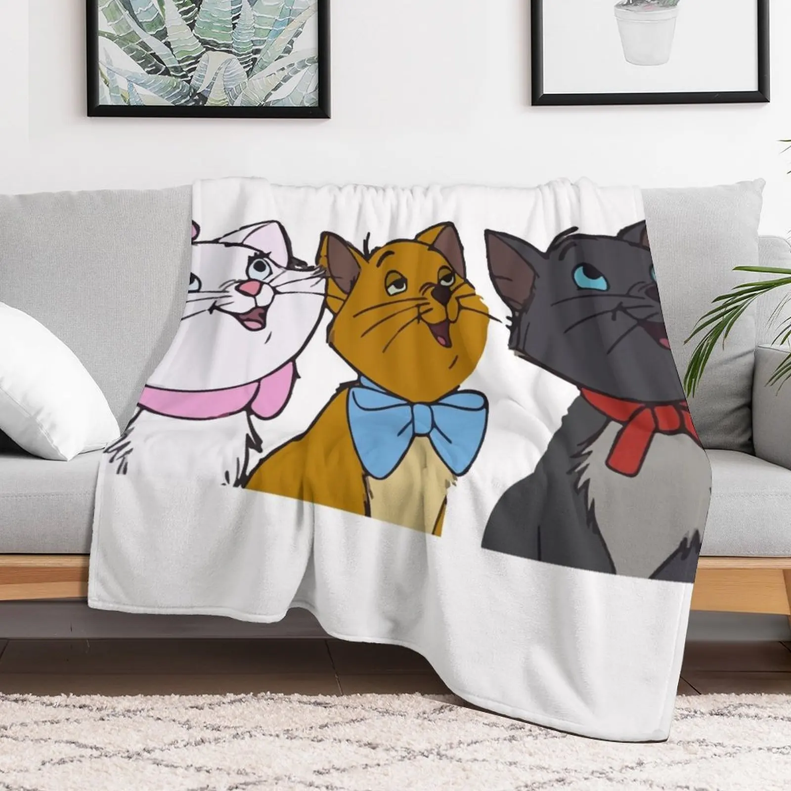 Aristocats Throw Blanket Fashion Sofas Summer Blankets