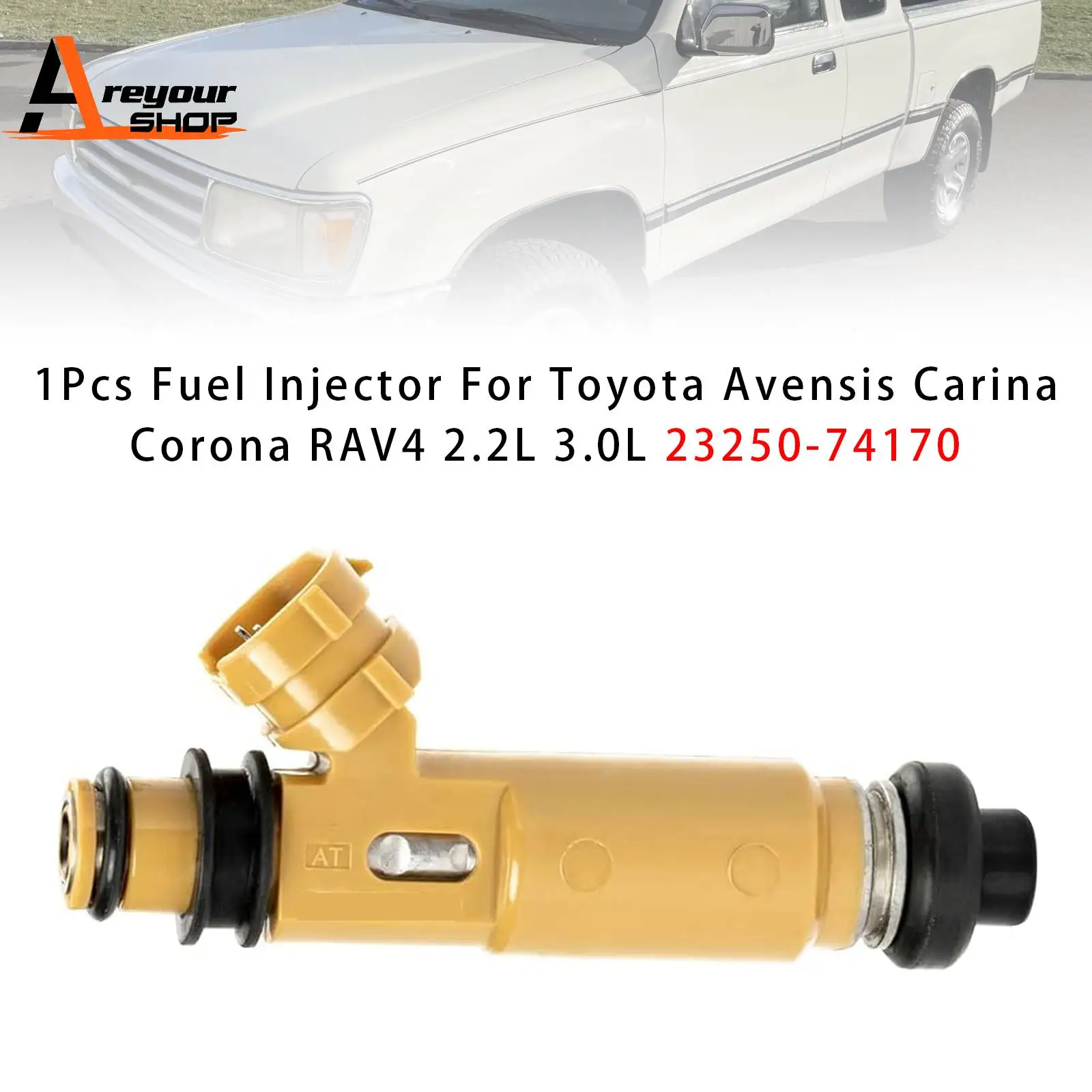 

Areyourshop 1 шт./4 шт. топливная форсунка для Toyota Avensis Carina Corona RAV4 2.2L 3.0L 23250-74170