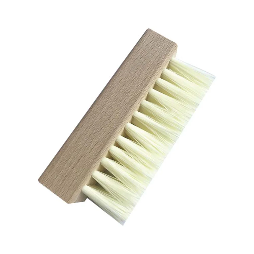 Sneaker Shoe Cleaner Brush Set Include Boar Cleaning Brush and Plastic Bristles Shoe Clean Brush with Microfiber Cloth