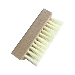 Encounaker-Ensemble de brosses de nettoyage de chaussures avec poils en plastique, brosse de nettoyage de chaussures avec gril en microcarence, comprend des livres de sanglier