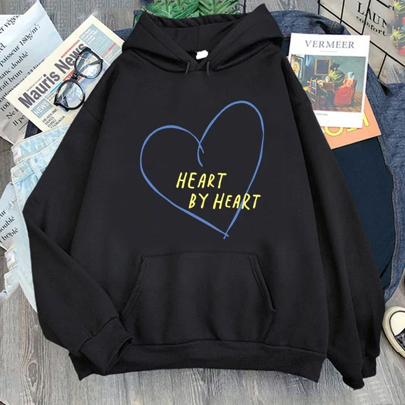 Neues Joe Jonas Heart By Heart Hoodie Fan Grafik Harajuku Herren ästhetisches Sweatshirt Streetwear Top