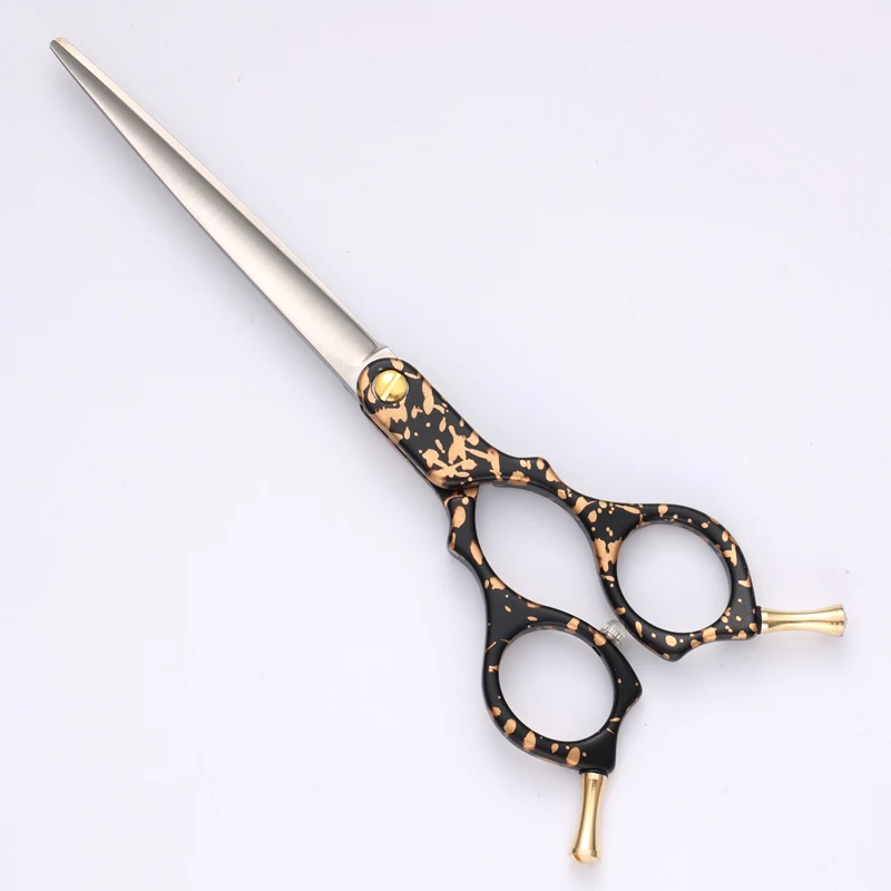 Imagem -03 - Huasis-light Peso Aluminium Handle Scissors Corte Reto para Pet Grooming Nova Chegada 6.5 Hu55