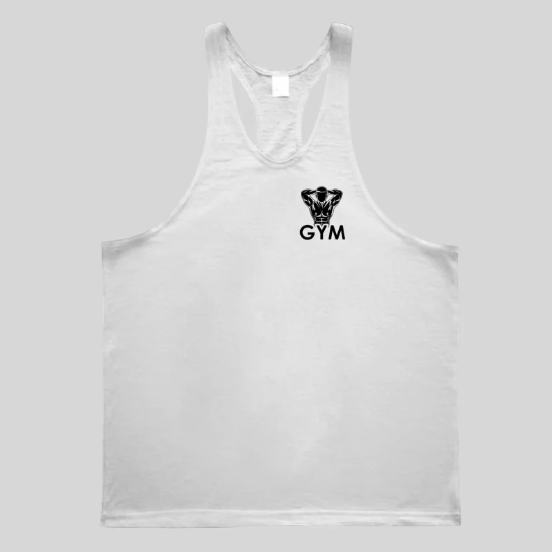 Мужской жилет-стрингер для бодибилдинга, спортивная майка, впитывающая пот, отлично подходит для тренировок по высокой интенсивности, коррекции фигуры и фитнеса