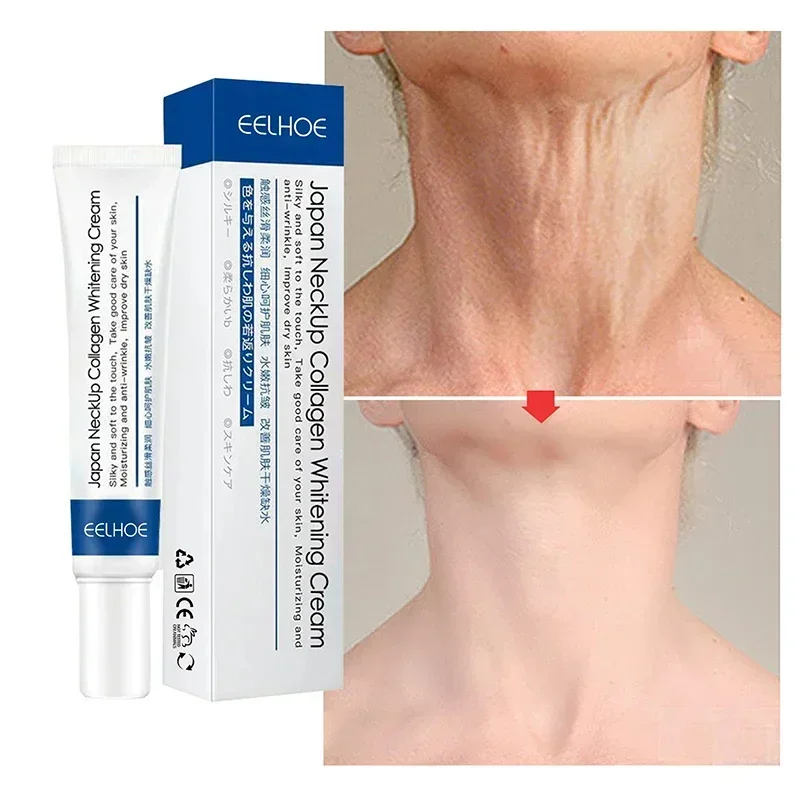 Neck Lines Protein Cream Moisturis Lift Neck Eliminate Double Chin Eliminate Neck Fine Lines Anti-ageing Brightening Moisturizer