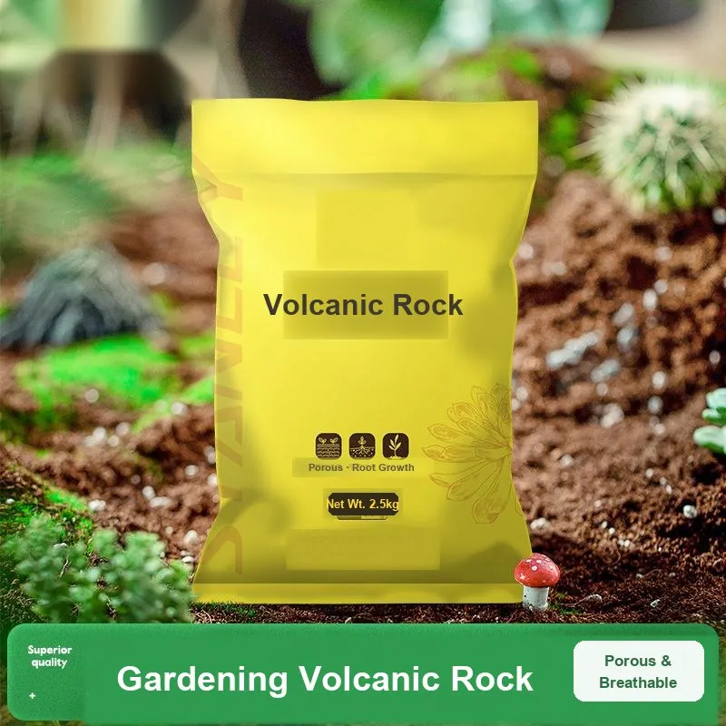 2.5KG Volcanic Rock Red Granules Natural Lava Rock Top Dressing for Succulents Orchids Bonsai Aquarium Drainage Layer Garden