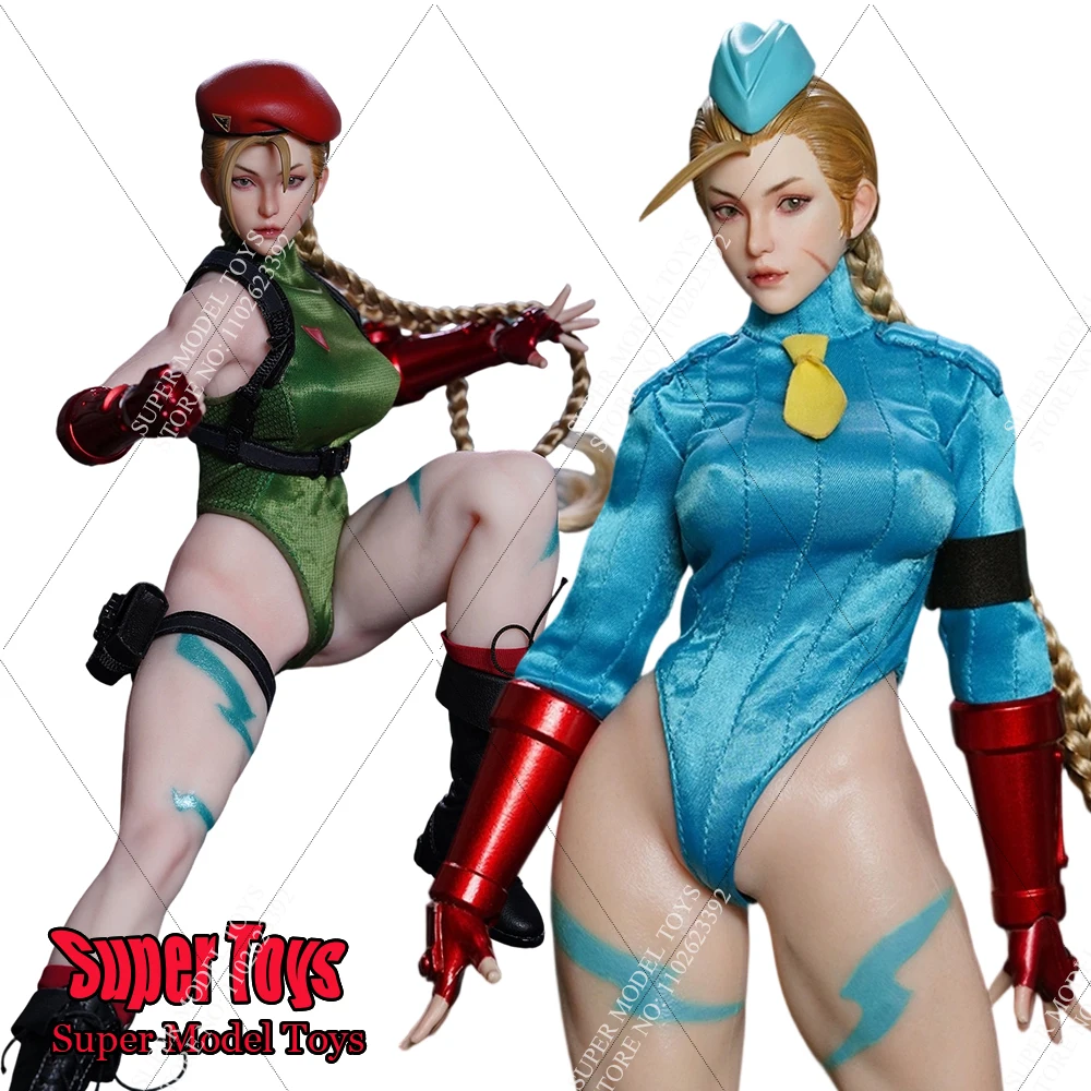 

PLAYTOY P020A/B 1/6 Scale Women Soldier Cammy Fighting Game Series Full Set 12-inches Action Figure Model Gifts Collection
