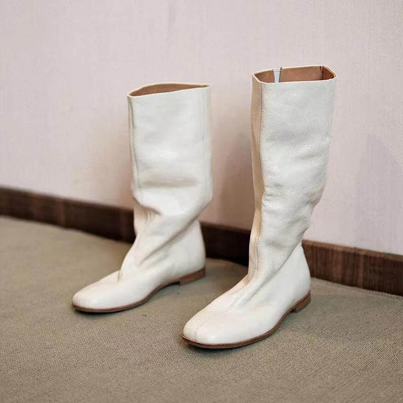 

Women Knee High Boots with Height Increasing Shoes Fashion Pointed Toe Ladies Modern Long Boots Female Slip on Shoes Fashion