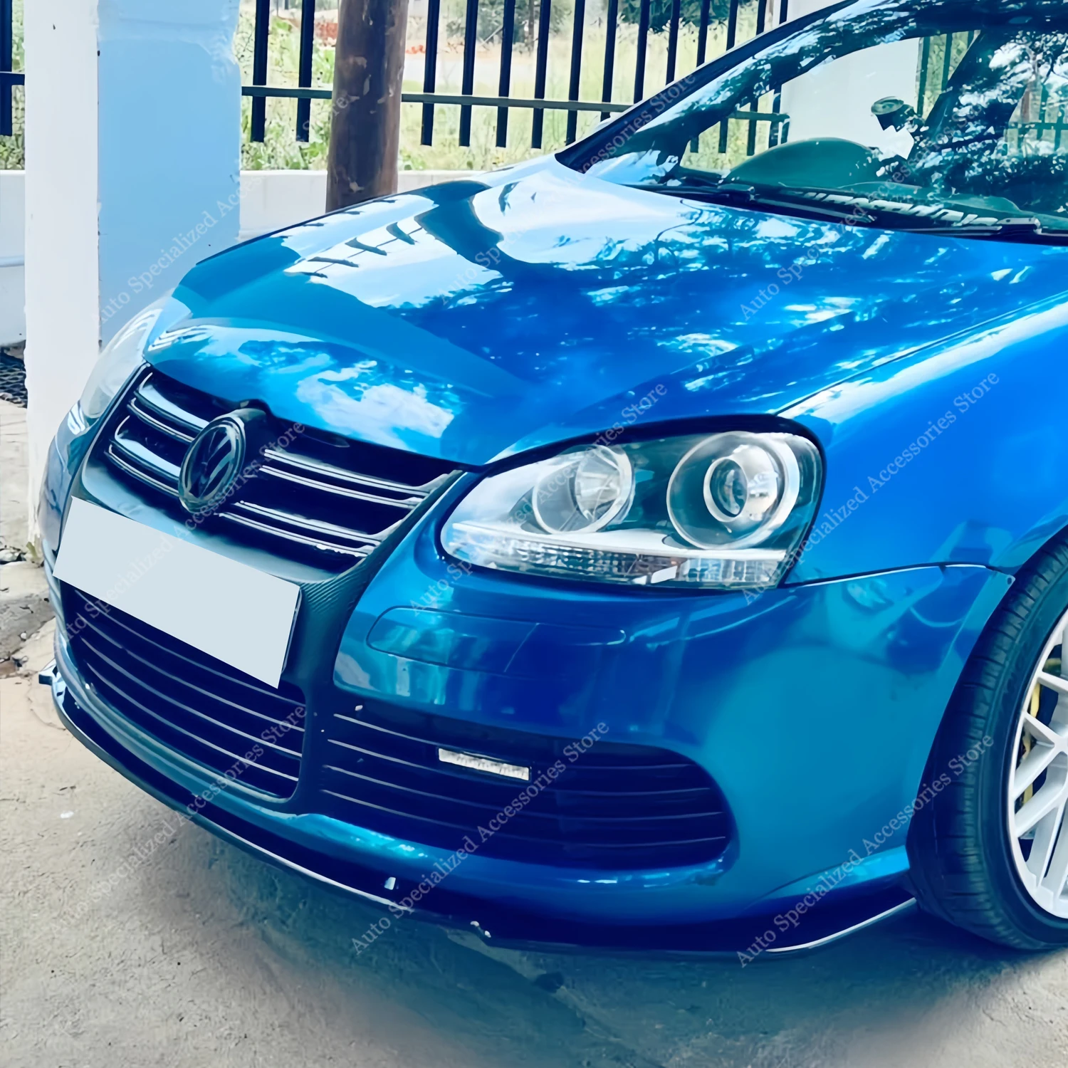 

Gloss Black 3Pcs Front Bumper Lip Spoiler Splitter Diffuser For VW Golf MK5 R R32 Hatchback 2005-2009 Styling Bodykits Tuning