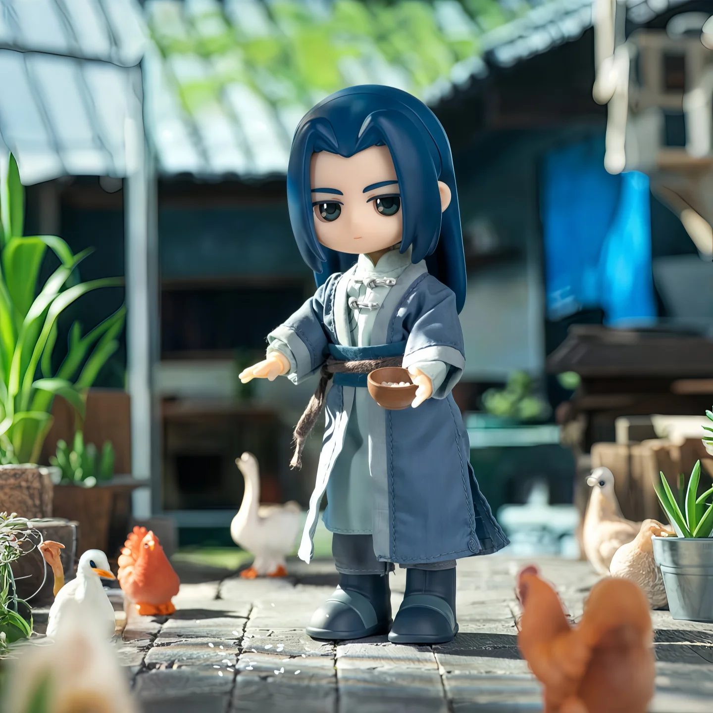Original Die Legende von Hei Wuxian Xiao Hei Luye Gefüllte 15 cm Plüschtiere Puppe Modell Ornamente Anime Spiel Nette Figur Spielzeug kinder Geschenk