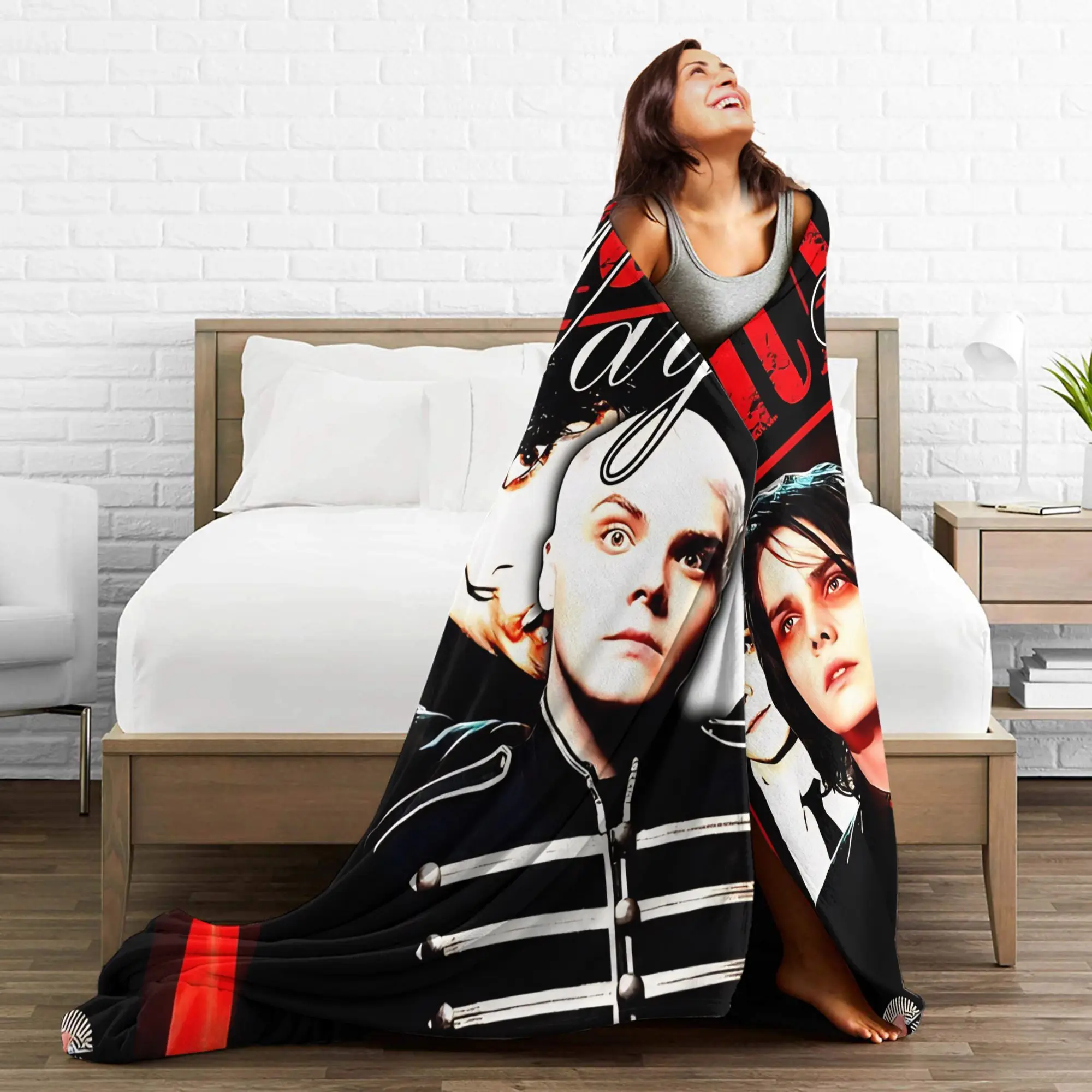 My Chemical Romance  Blankets  - Home Office Romance avaliação e preço