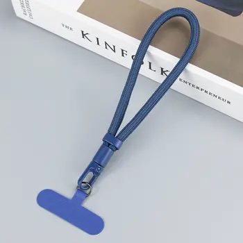 Nastavitelný univerzální pletený krátký popruh na mobilní telefon, závěsný řetízek s nášivkou na zápěstí, odnímatelný mobilní telefon 10 nejlepší prodej Cordon telefon - №8