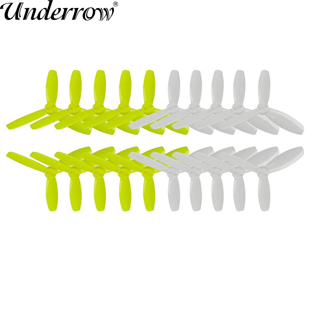 10 pair 3045 3050 3 Blade Propeller CW CCW 3 Inch Propeller for 1306-1806 Motor FPV Racing Drone Quadcopter Spare Parts RC Parts